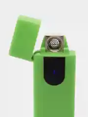 Зеленый зажигалка электронная  USB