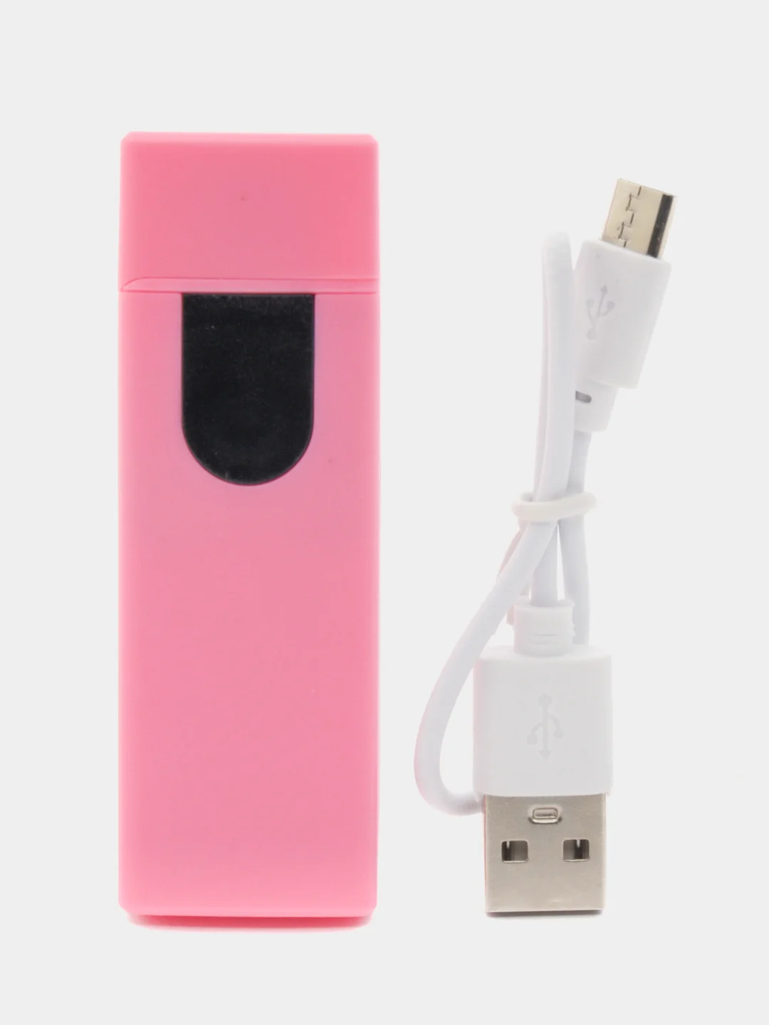 Розовый зажигалка электронная  USB