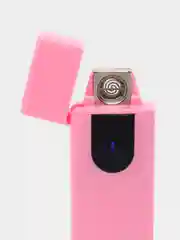 Розовый зажигалка электронная  USB