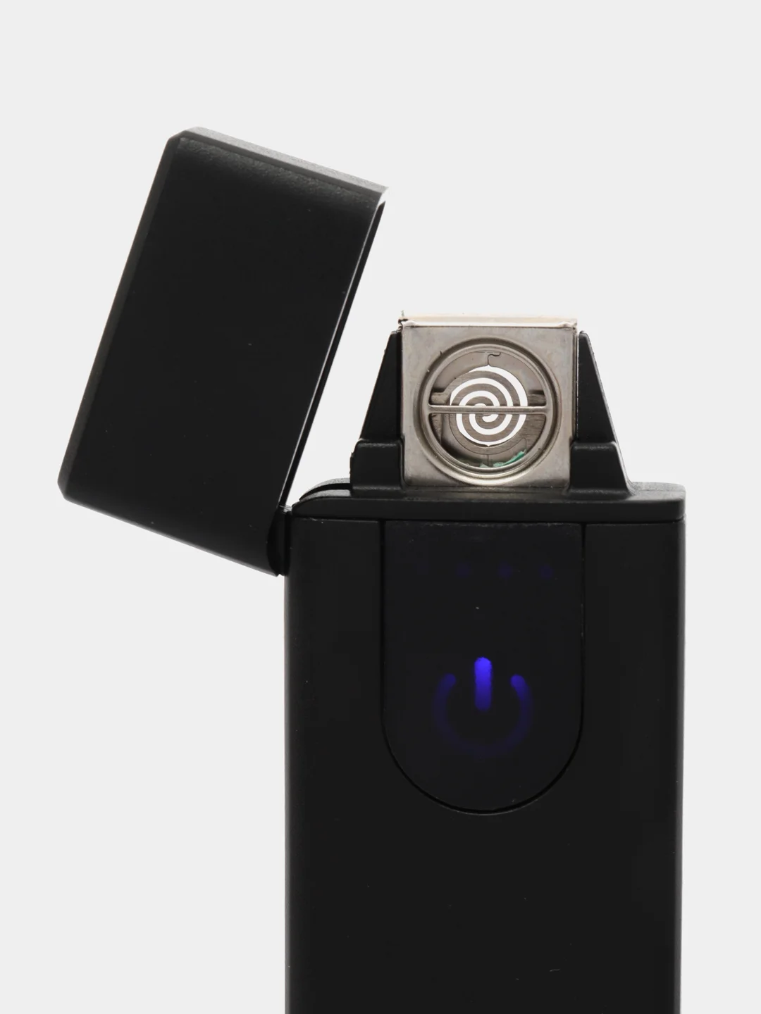 Черный зажигалка электронная  USB