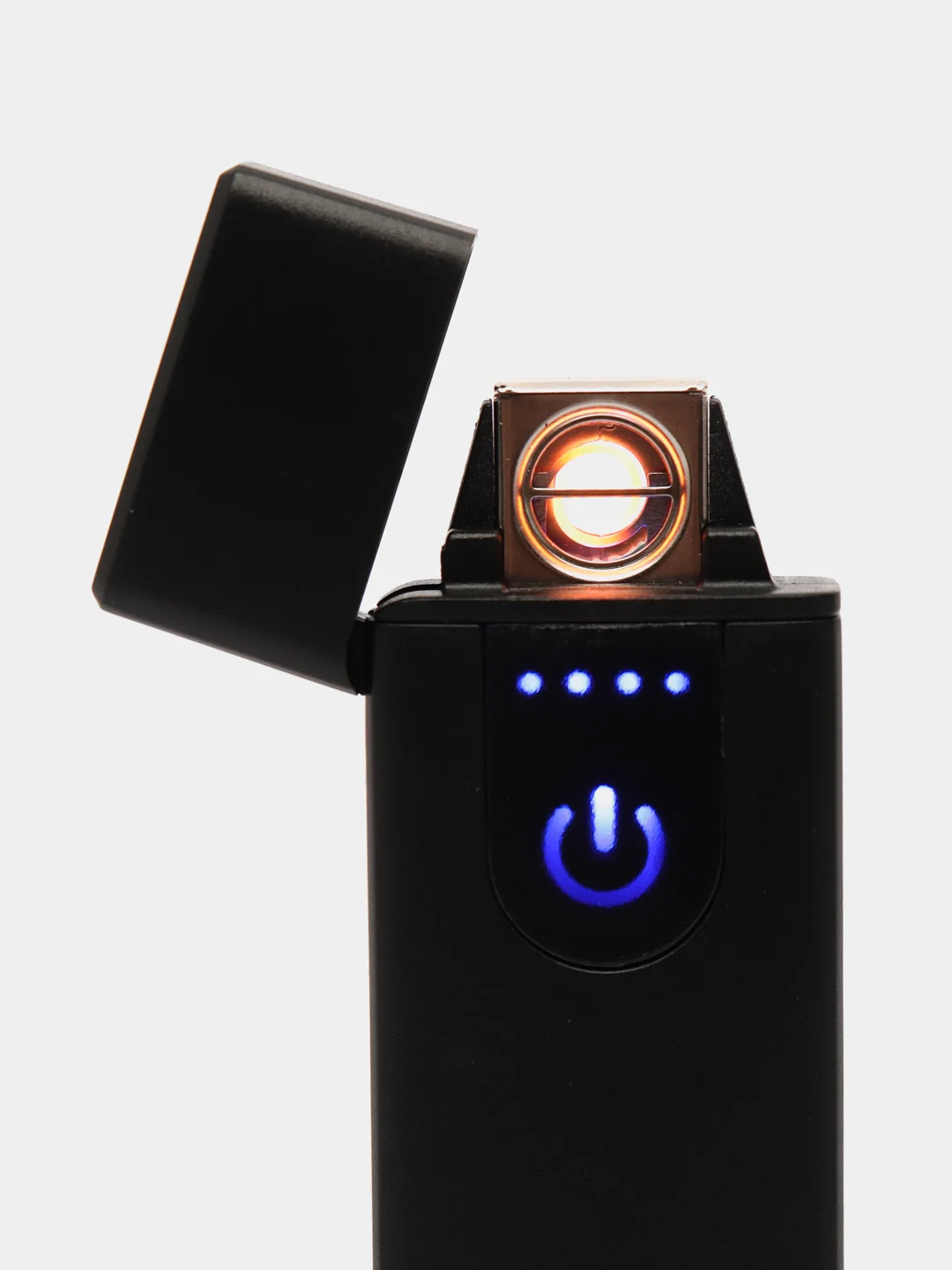 Черный зажигалка электронная  USB