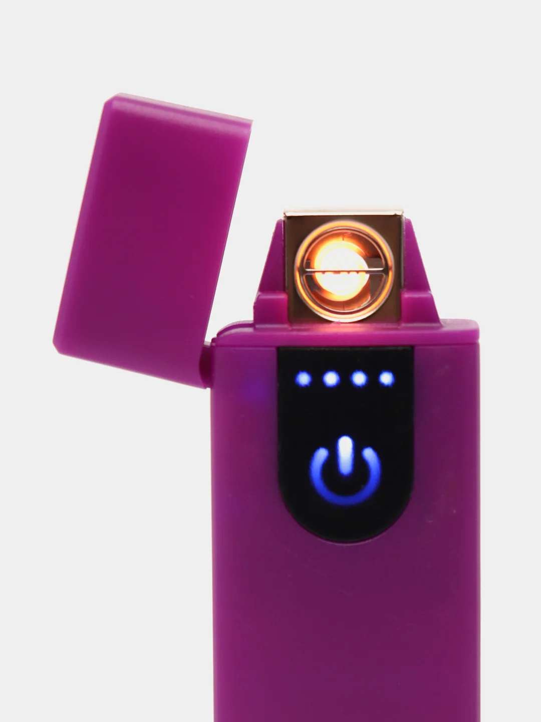 Синий зажигалка электронная  USB