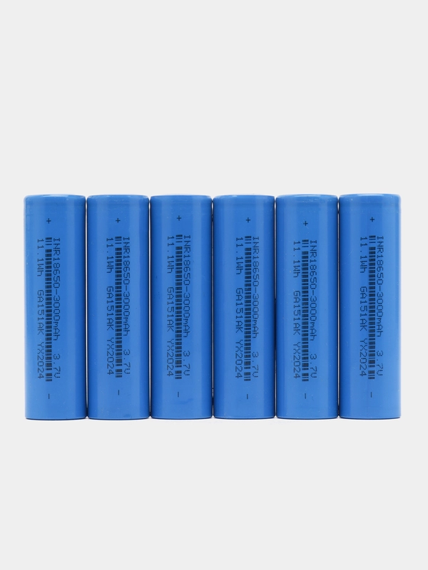 Аккумуляторная батарея 18650, 3.7В, 3000mAH с плоским верхом