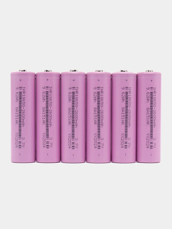 Универсальная аккумуляторная батарея (Аккумулятор) 18650, 2600mAH, 3.7В, выпуклый электрод