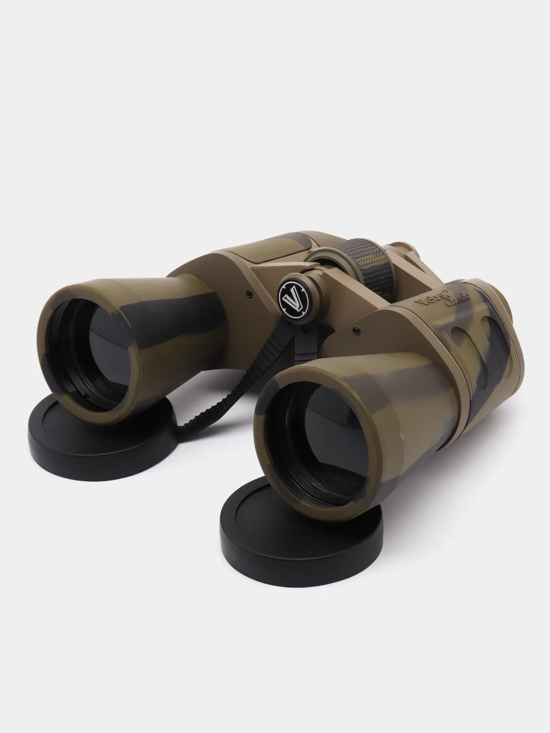 Бинокль Veber Classic БПШЦ 10x50 VRWA широкоугольный, камуфлированный