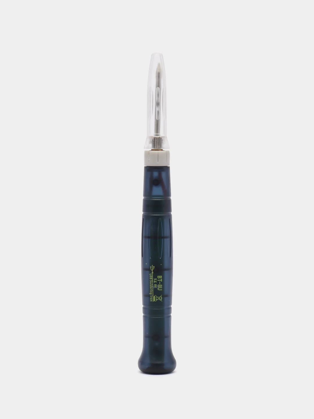 Портативный мини-электрический паяльник USB 5В/8Вт (подставка, кабель, колпачок и припой)