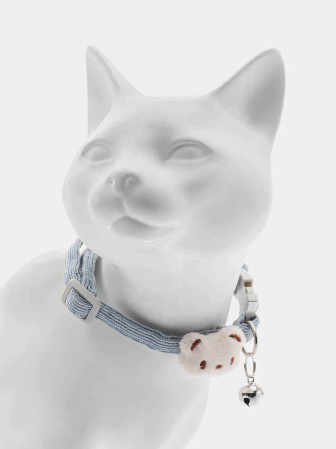 Ледяной ошейник для кота / Кошачий ошейник с колокольчиком / Для котов и собак мелких пород