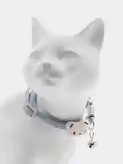 Ледяной ошейник для кота / Кошачий ошейник с колокольчиком / Для котов и собак мелких пород
