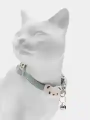 Ледяной ошейник для кота / Кошачий ошейник с колокольчиком / Для котов и собак мелких пород