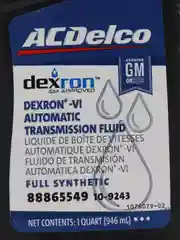 Масло трансмиссионное ACDelco Dexron VI (0,946л) Арт. 10-9243