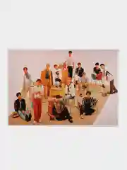 Рыжий плакат кпоп Seventeen, постер, Kpop, Севентин