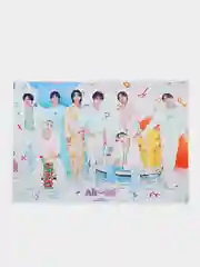 Бирюзовый плакат Кпоп Stray Kids K-POP Стрей Кидс