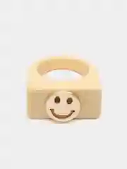 Светло-жёлтый кольцо "Smile"