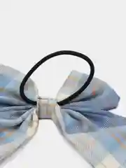 Белый резинка "Бант"