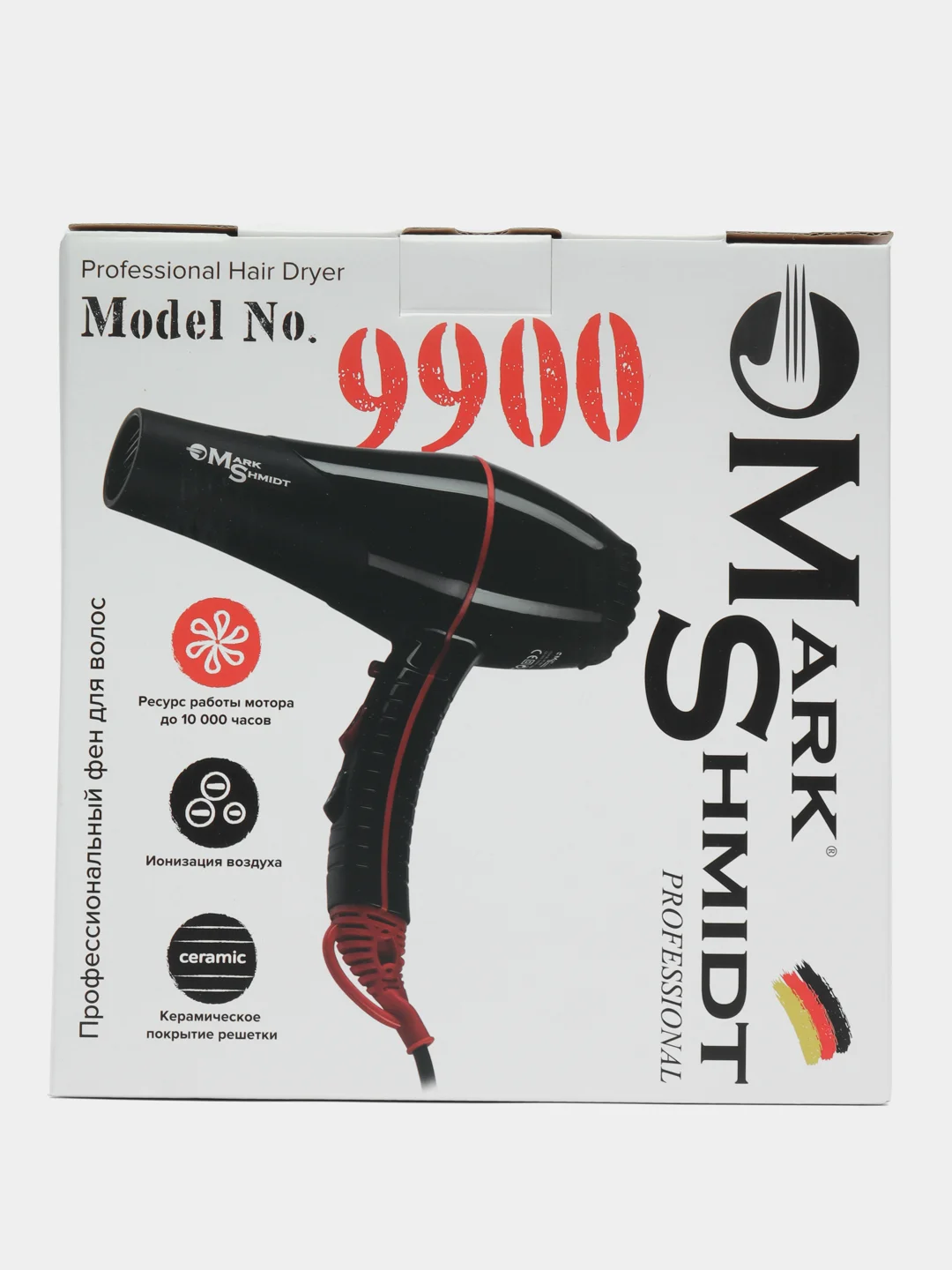 Фен 2200W для волос Mark Shmidt 9900 ionic,ceramic