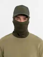 Зеленый бейсболка, балаклава тактическая. Кепка с балаклавой