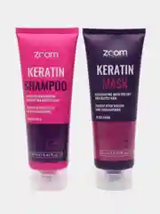 Zoom Keratin набор: шампунь бессульфатный и маска
