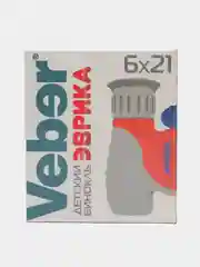 Бинокль детский Veber Эврика 6x21 Y/R