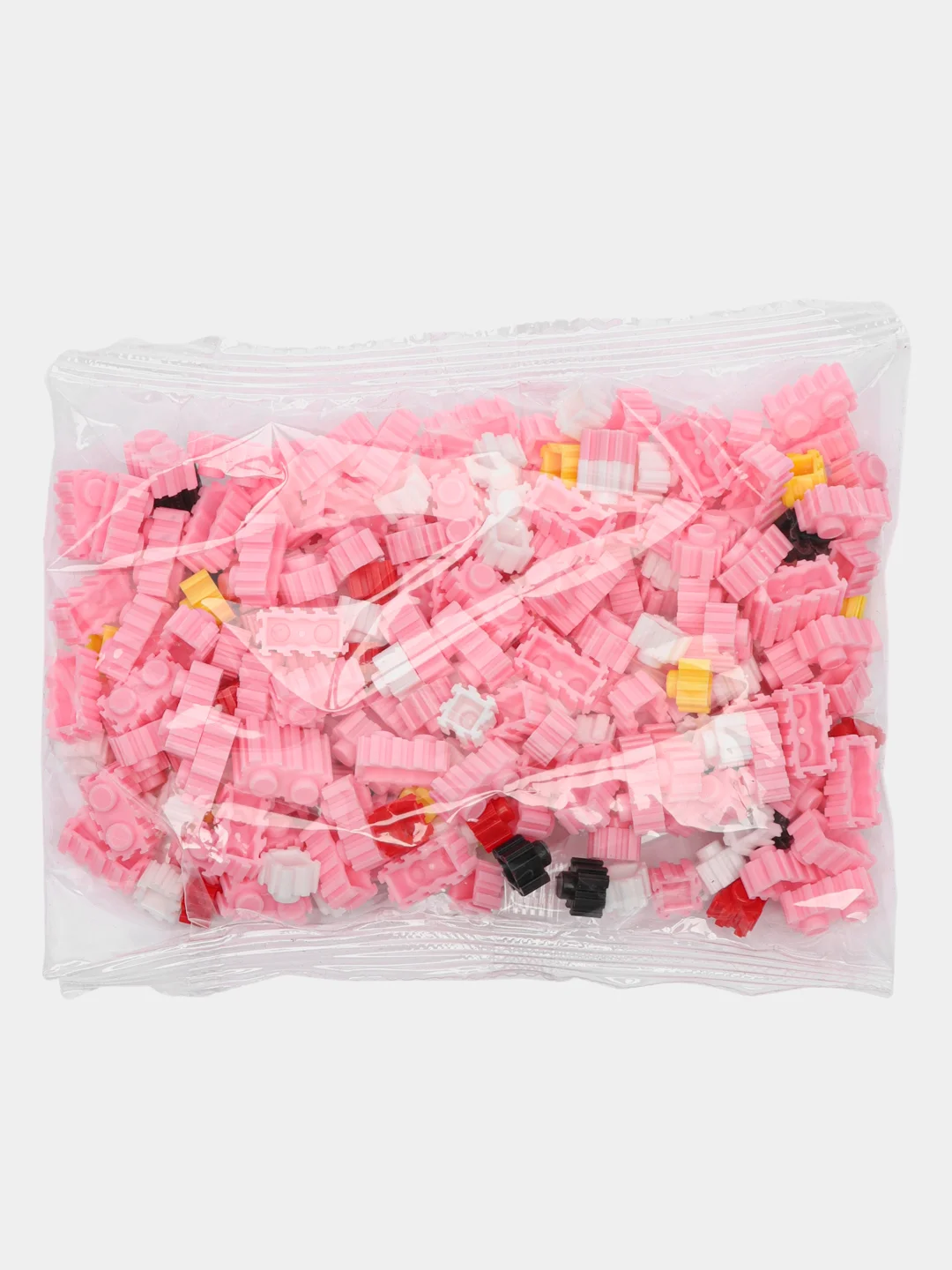 Розовый конструктор фигурки 3D