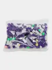 Фиолетовый конструктор фигурки 3D