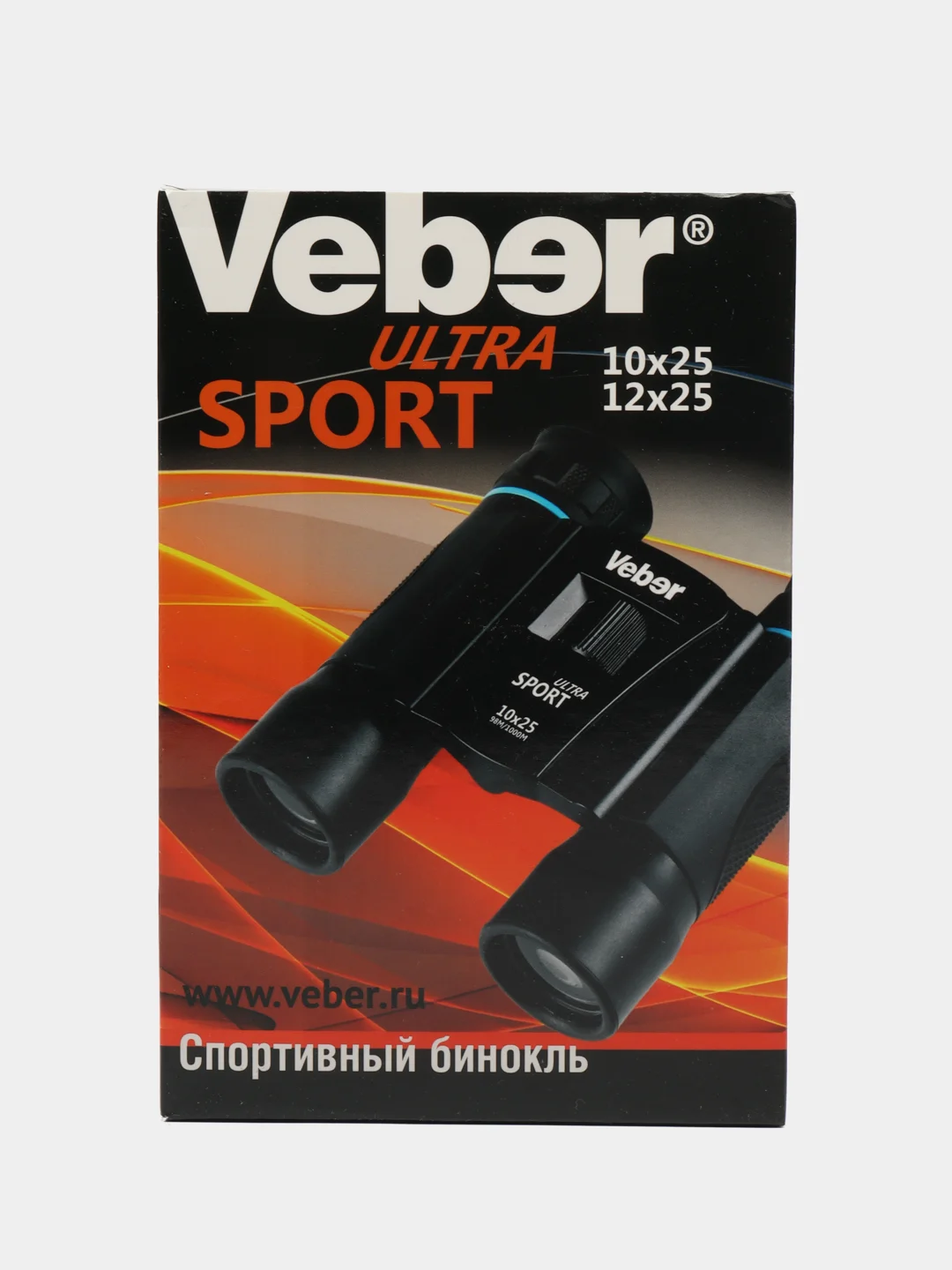 Бинокль Veber Ultra Sport БН 12x25 черный