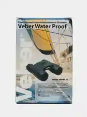 Бинокль Veber WP 8x25 черный/желтый