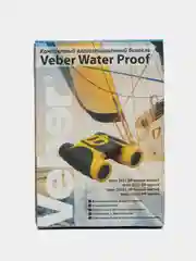 Бинокль Veber WP 10x25 черный/желтый