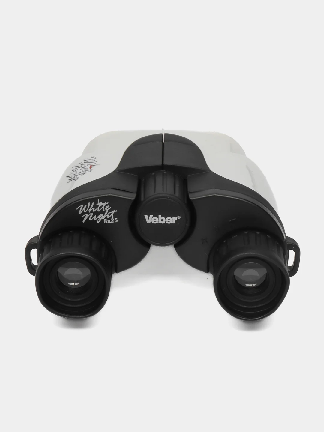 Бинокль Veber White Night 8x25 белый/черный