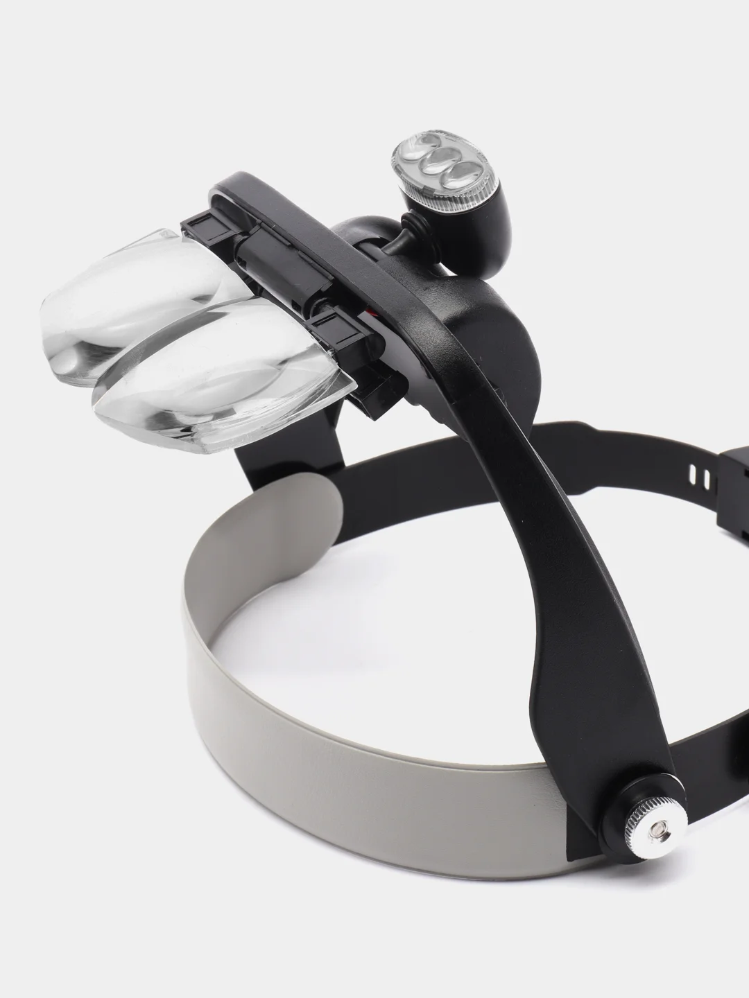 Лупа налобная с подсветкой Veber 81001-3Led, 1,2x-3,5x