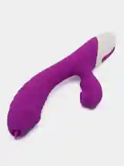 Вибратор кролик с язычком для стимуляции клитора и точки G