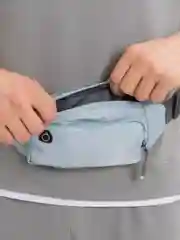 Мятный сумка поясная, унисекс