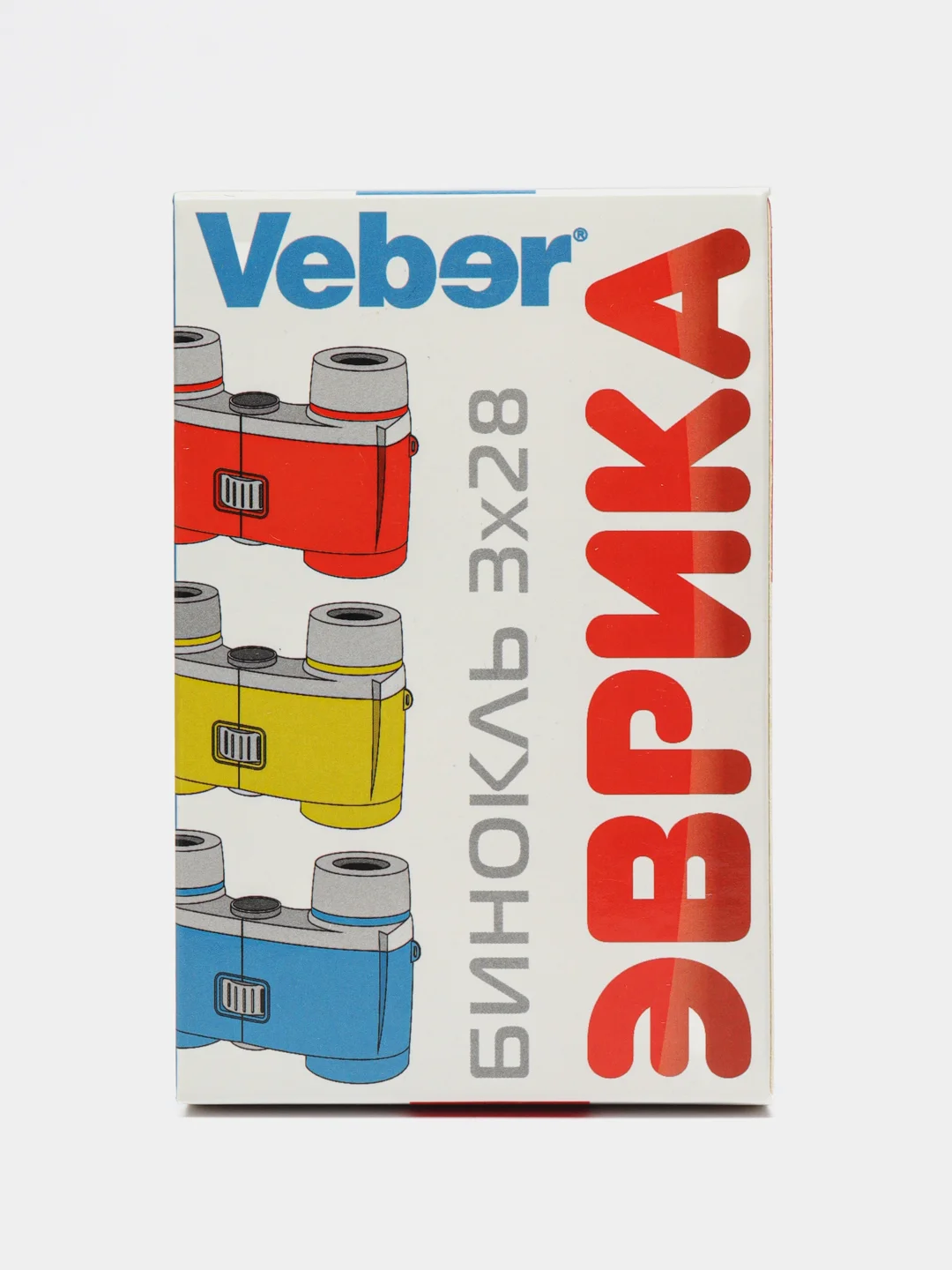 Бинокль Veber детский Эврика 3х28R