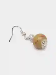 Бежевый женские серьги, керамика, 4 цвета