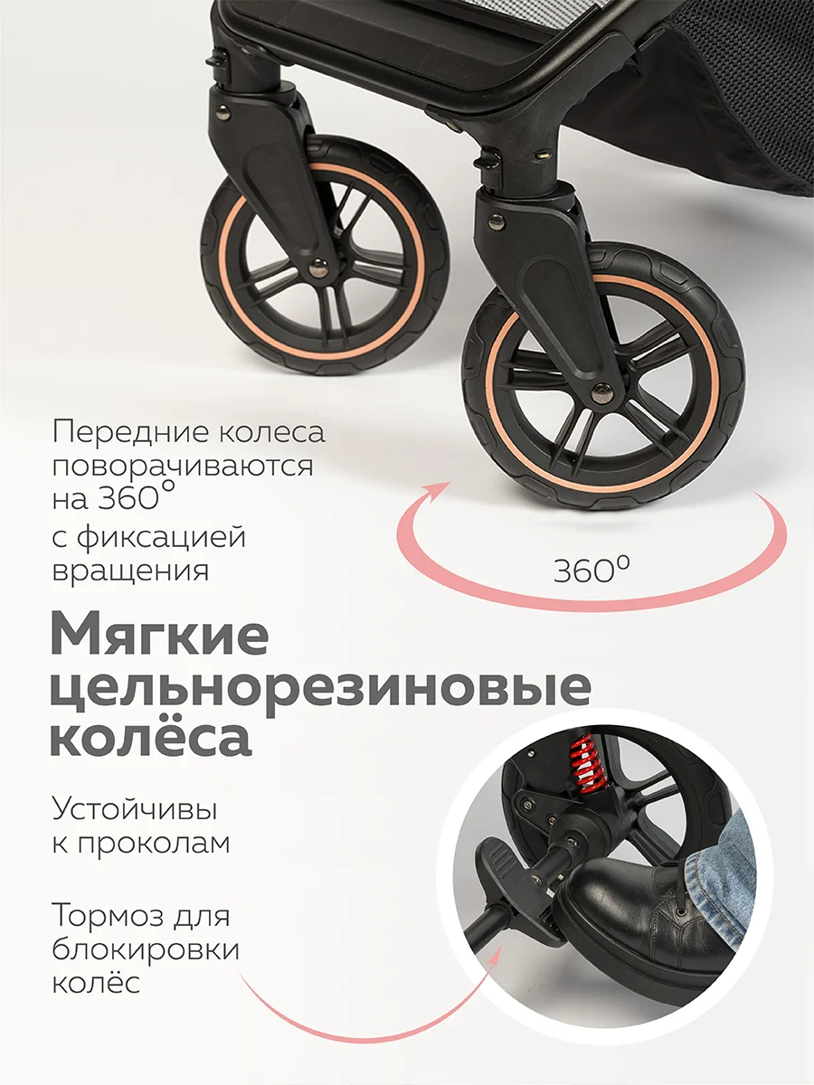 Розовый коляска прогулочная для ребенка, складная