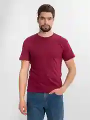 Бордовый футболка мужская