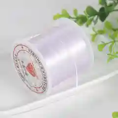 Нить-резинка для браслетов и бус 0,8 мм, 35 м