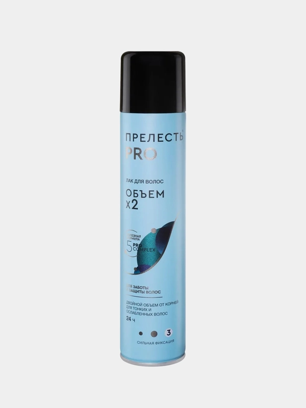 Лак для волос "Прелесть Professional" "Объем"  СФ 300 см3