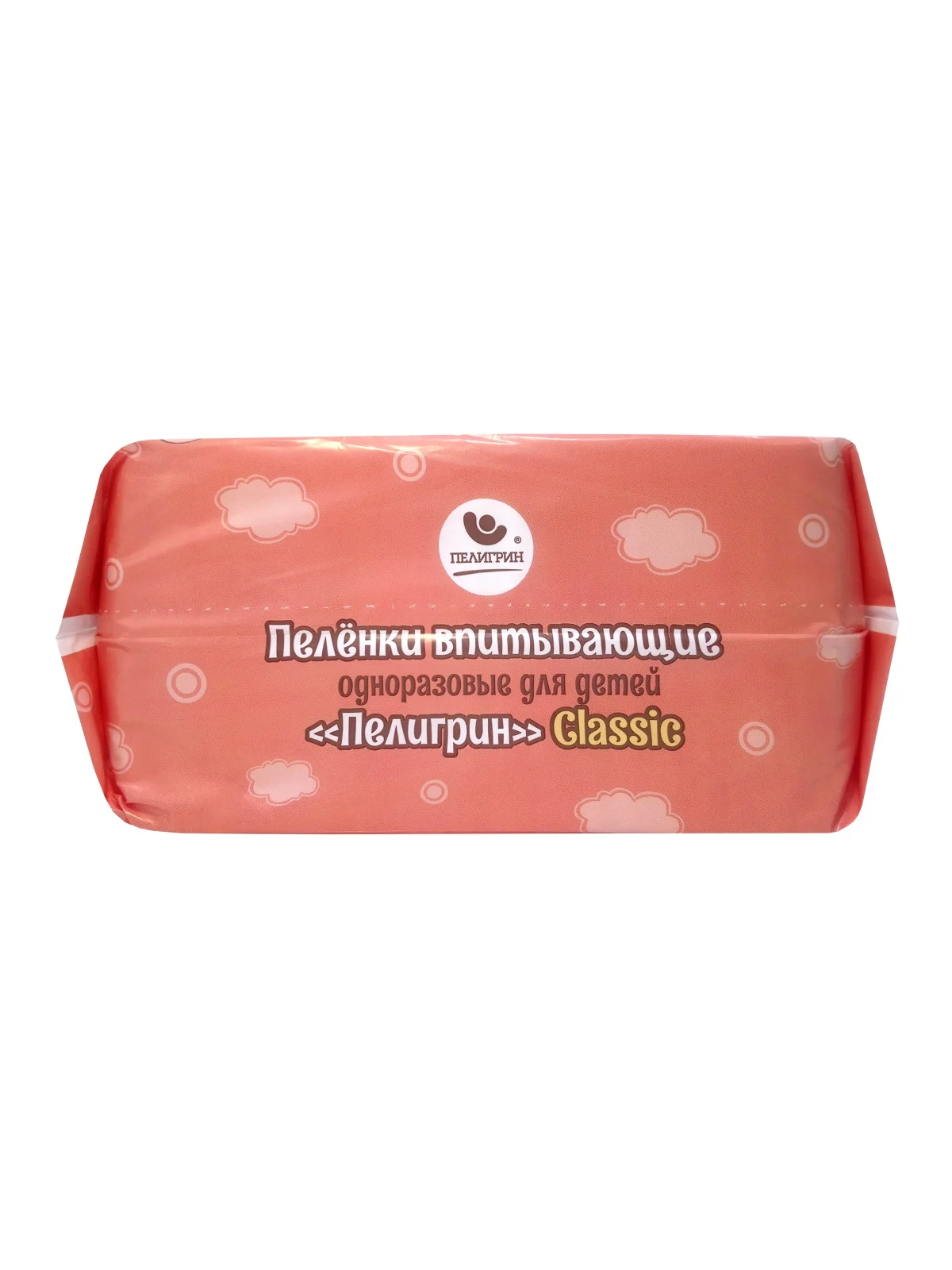Пеленки одноразовые впитывающие Пелигрин 60х60 см, 20 шт. Classic детские