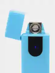 Голубой зажигалка электронная  USB