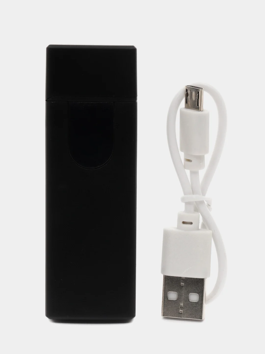 Черный зажигалка электронная  USB