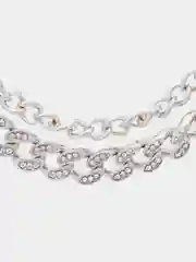 Серебряный цепочка женская