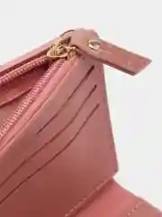 Коралловый меланж кошелек женский