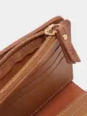 Коралловый меланж кошелек женский