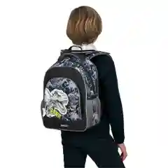 Рюкзак школьный ErichKrause 15L Dinosaur с мешком и пеналом 51606/1