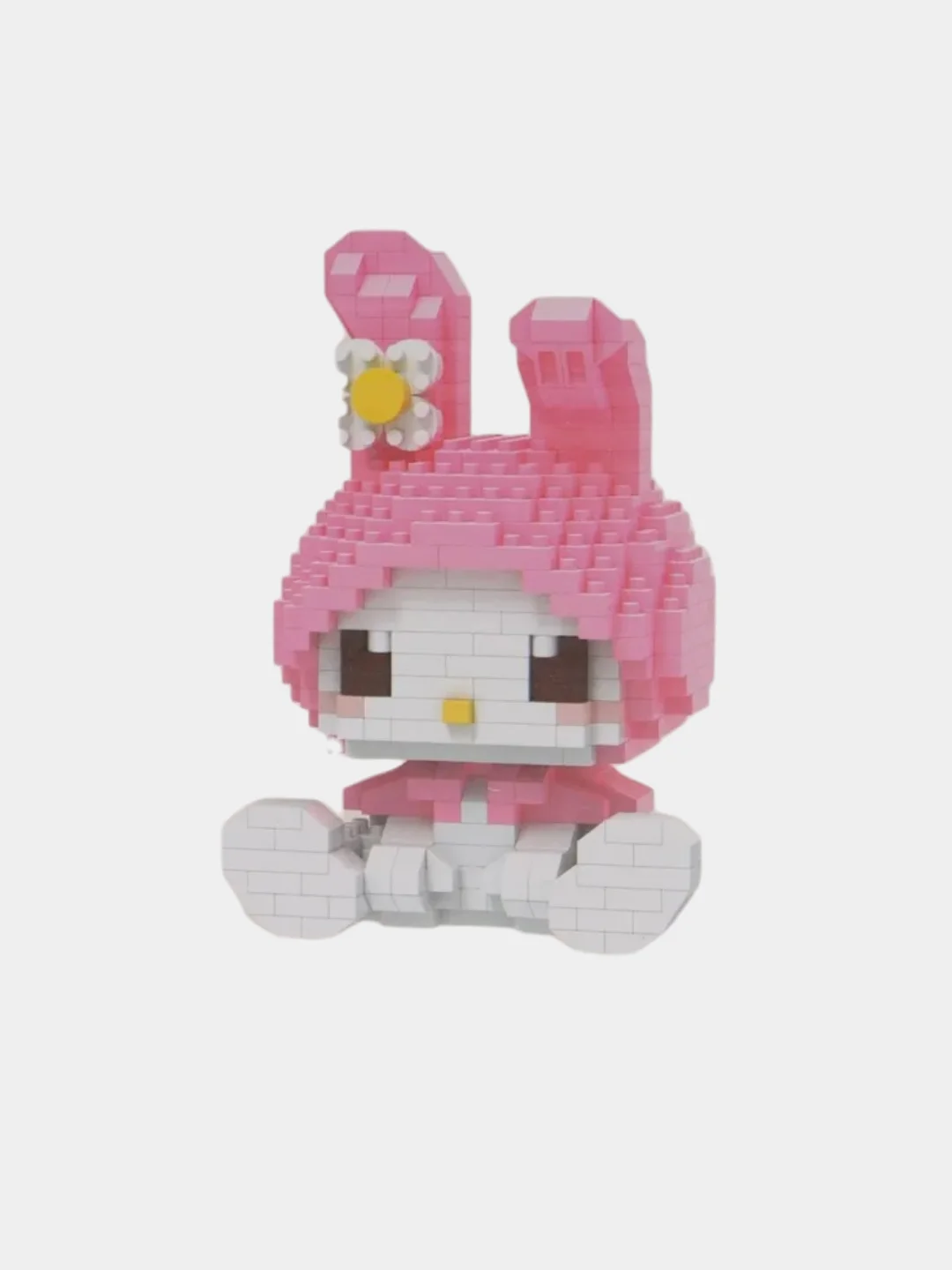 Розовый конструктор Hello Kitty, 3D конструктор для мальчиков, девочек, Куроми