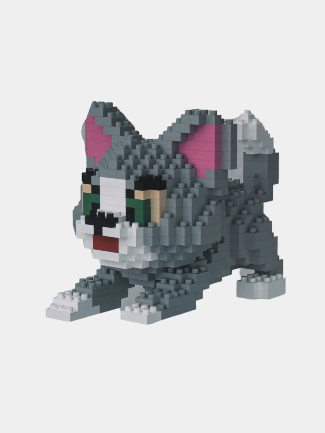 Серый конструктор Hello Kitty, 3D конструктор для мальчиков, девочек, Куроми