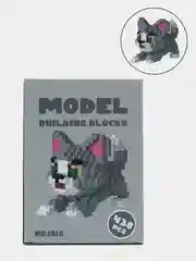 Серый конструктор Hello Kitty, 3D конструктор для мальчиков, девочек, Куроми