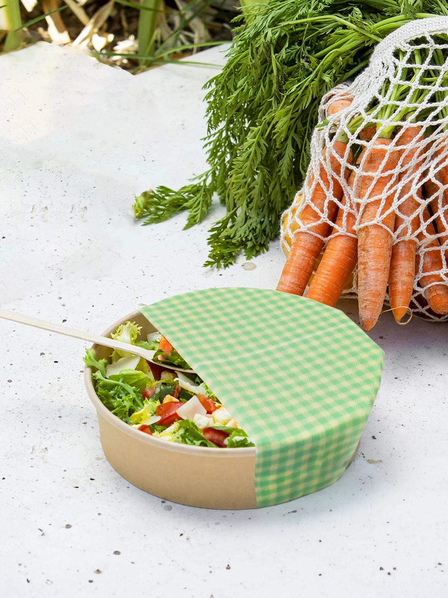Лайм многоразовые восковые салфетки для хранения продуктов, с пчелиным воском, 3 шт