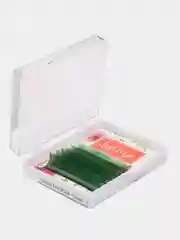 Зеленый черные ресницы Lash&Go, 16 линий