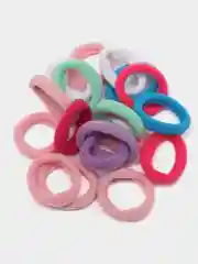 Разноцветный резинки для волос бесшовные, маленькие, детские